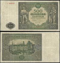 500 złotych 15.01.1946, seria L, numeracja 32930