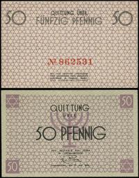 50 fenigów 15.05.1940, numeracja 862531 w kolorz