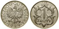 1 złoty 1929, Warszawa, Parchimowicz 108