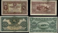 zestaw 2 banknotów 1927–1929, w zestawie: 10 lit
