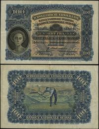 100 franków 15.03.1945, seria 14 J, numeracja 07
