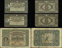 zestaw 3 banknotów 1930–1946, w zestawie: 50 fra