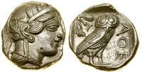 tetradrachma (ok. 454–404 pne), Ateny, Aw: Głowa