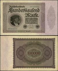 100.000 marek 1.02.1923, seria 18v, numeracja 14