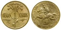 1 cent 1925, Birmingham, rzadki, pięknie zachowa