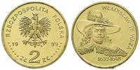 2 złote 1999, Władysław IV Waza, Nordic Gold, Pa