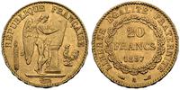 20 franków  1897, złoto 6.45 g