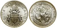 1.000 lirów 1989, Rzym, XI rok pontyfikatu, sreb