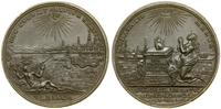 Polska, medal z okazji 500. lecia miasta Elbląg - późniejsza odbitka, 1737 (data wybicia oryginału)