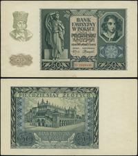 50 złotych 1.03.1940, seria D, numeracja 2899496