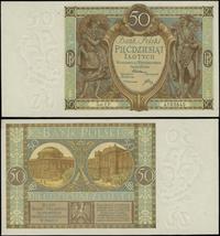 50 złotych 1.09.1929, seria EP. (z kropką na koń