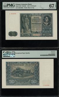 50 złotych 1.08.1941, seria E, numeracja 3016048