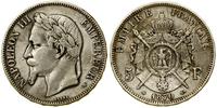 Francja, 5 franków, 1870 BB