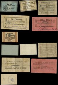 zestaw 6 banknotów 1914–1918, w zestawie: 10 i 5