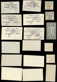 zestaw 9 banknotów 1914–1917, w zestawie: 0.50, 