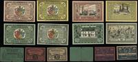 Śląsk, zestaw 15 banknotów, 1918–1921
