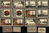 Śląsk, zestaw 16 banknotów, 1917–1922