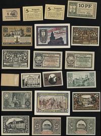 zestaw 15 banknotów 1919–1922, w zestawie: 25 fe