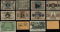 zestaw 6 banknotów 1914–1921, w zestawie: 3 mark