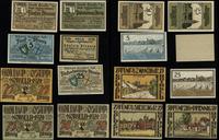 zestaw 13 banknotów 1920–1921, w zestawie: 25 fe