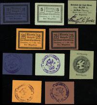 zestaw 5 banknotów 1918–1920, w zestawie: 5, 10,