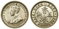 5 centów 1933, Londyn, srebro próby 800, ok. 1.3
