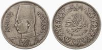 10 piastrów AH 1356 (1937), srebro 13.93 g, paty