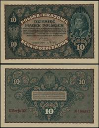 10 marek polskich 23.08.1919, seria II-DZ, numer