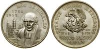 5 peso 1953, Meksyk, 200. rocznica urodzin - Mig