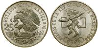 25 peso 1968, Meksyk, Igrzyska XIX Olimpiady, sr