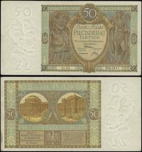 50 złotych 1.09.1929, seria DD z kropką na końcu