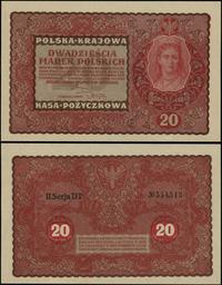 20 marek polskich 23.08.1919, seria II-DT 554513