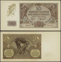 10 złotych 1.03.1940, seria L, numeracja 6777547
