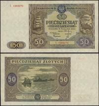 50 złotych 15.05.1946, seria Ł, numeracja 126327