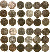 zestaw monet, Warszawa, 3 x 1 grosz 1939 oraz 15