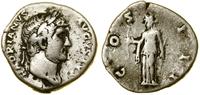 denar 124–125, Rzym, Aw: Głowa cesarza w prawo, 