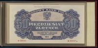 Polska, komplet banknotów emisji pamiątkowej, 1974