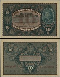 10 marek polskich 23.08.1919, seria II-AV, numer
