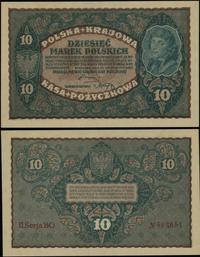 10 marek polskich 23.08.1919, seria II-BO, numer