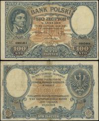 100 złotych 28.02.1919, seria C, numeracja 03054