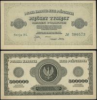 500.000 marek polskich 25.04.1923, seria BL, num