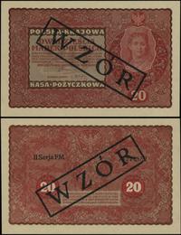 20 marek polskich 23.08.1919, seria II-FM, numer