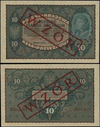 10 marek polskich 23.08.1919, seria II-BY, numer