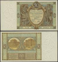 50 złotych 1.09.1929, seria EM z kropką na końcu