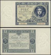 5 złotych 2.01.1930, seria DG, numeracja 4781204