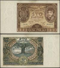 100 złotych 9.11.1934, seria CH z kropkami po ka