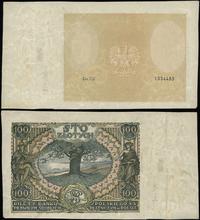 Polska, niedokończony druk banknotu 100 złotych, emisji 9.11.1934