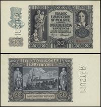 20 złotych 1.03.1940, seria H, numeracja 5617225