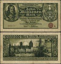 10.000.000 marek 31.08.1923, seria A, numeracja 
