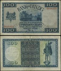 100 guldenów 10.02.1924, seria D, numercja 34862